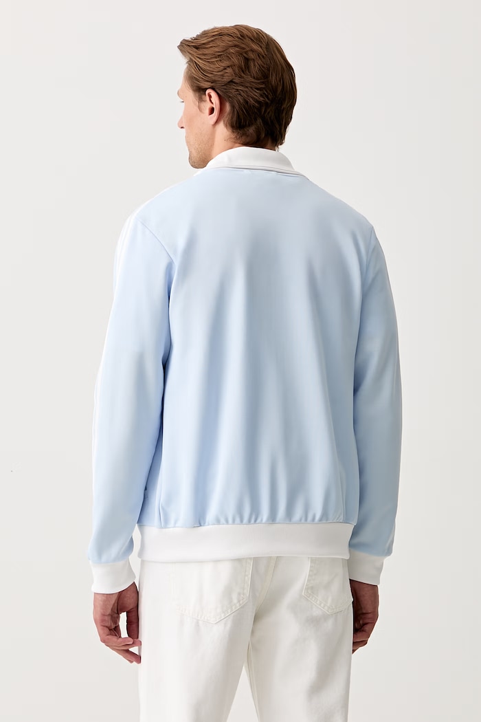 Odzież adidas Originals bluza rozpinana męska Beckenbauer KE1664 niebieski