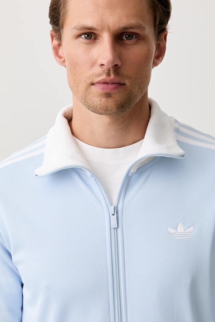 adidas Originals bluza rozpinana męska Beckenbauer niebieski KE1664