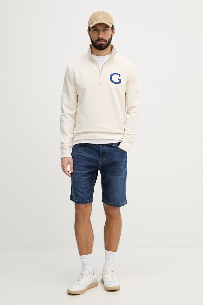 Gant mikina pánská 2067119 béžová SS26