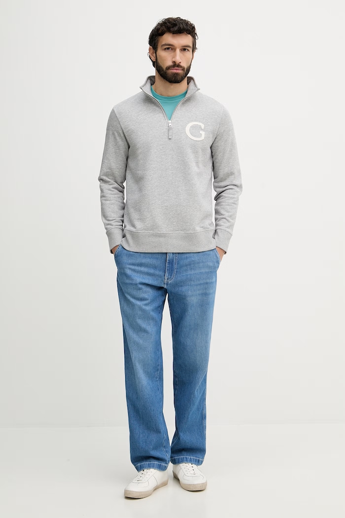 Gant mikina pro muže 2067119 šedá SS26