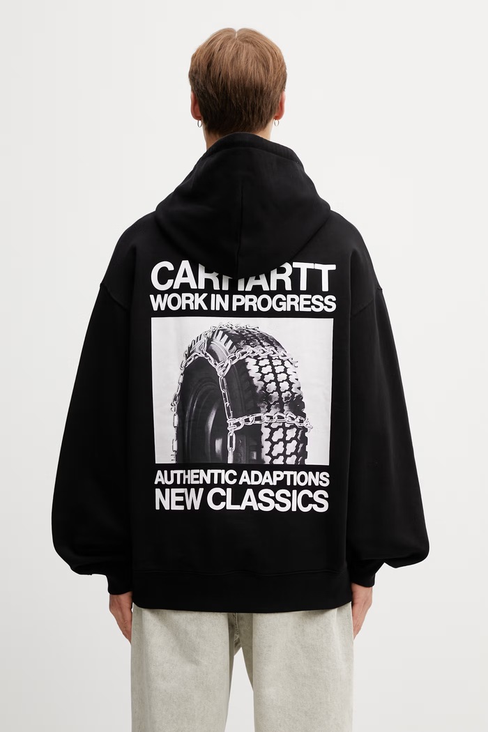 Carhartt WIP Hooded Sean Hamilton Sweat hoodie cotton Men's black I036374.89XX