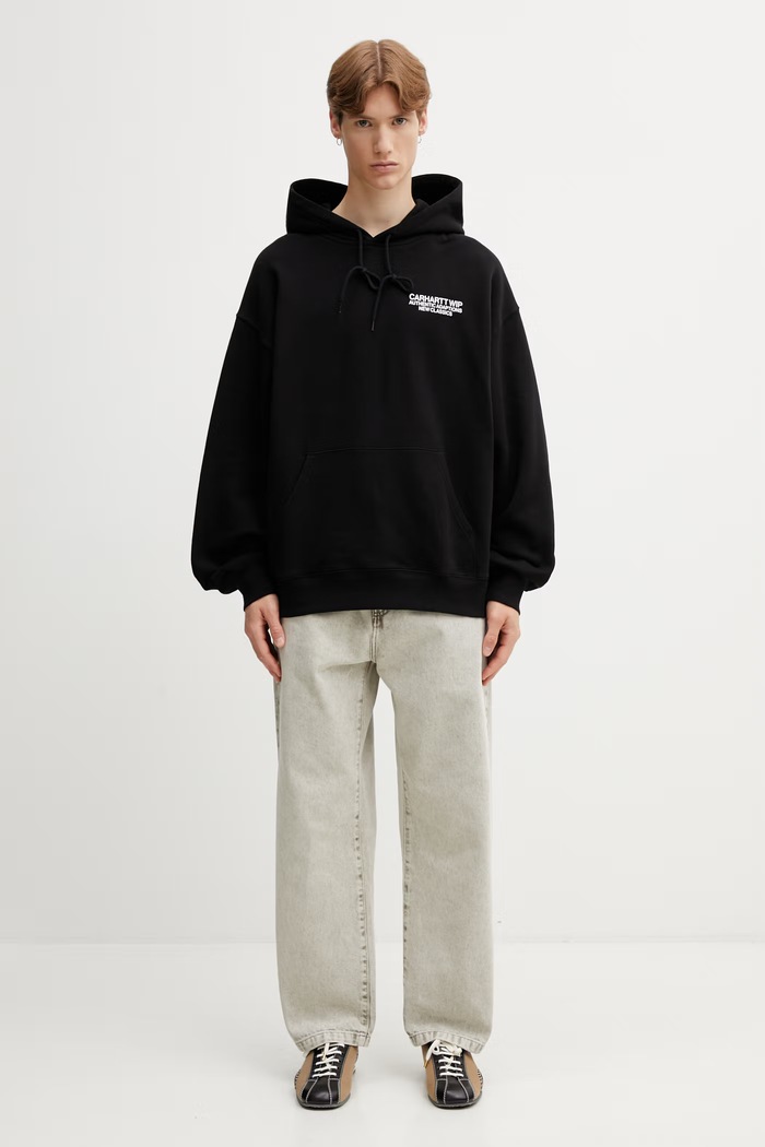 Carhartt WIP Hooded Sean Hamilton Sweat hoodie cotton Men's I036374.89XX black
