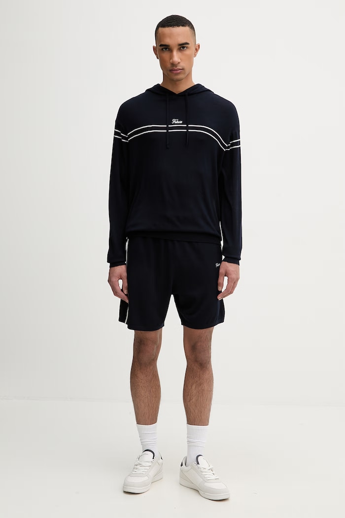 From Future pulover pentru bărbați din lână MPH03756 bleumarin SS26