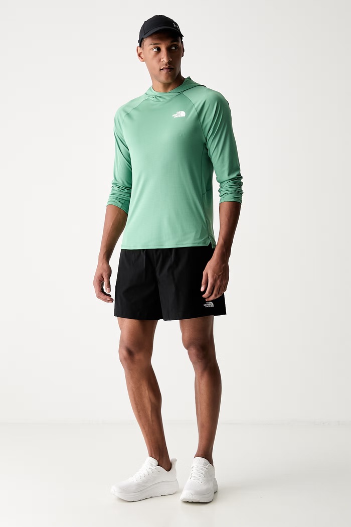 The North Face bluza treningowa męska SUNRISER NF0A8BN8G571 zielony SS26