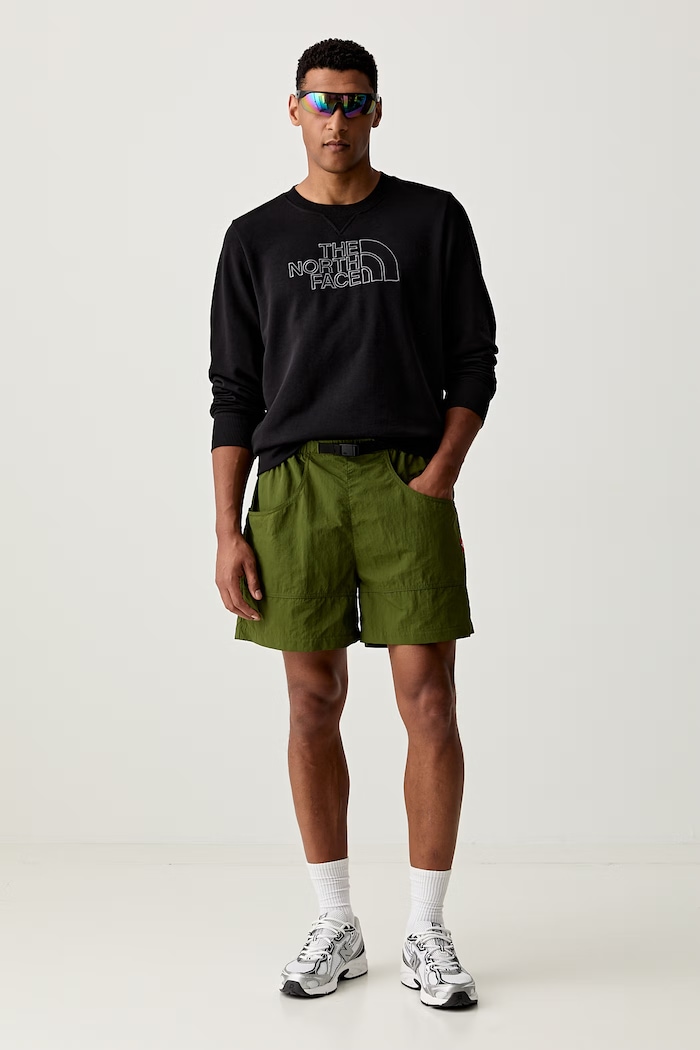 The North Face bluza męska z bawełną PEAK LIGHT REGULAR NF0A8C1CW9O1 czarny SS26