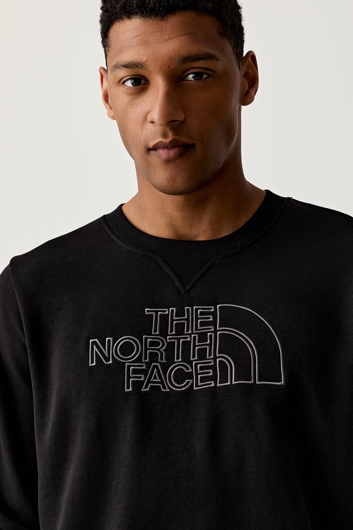 The North Face bluza męska z bawełną PEAK LIGHT REGULAR czarny NF0A8C1CW9O1