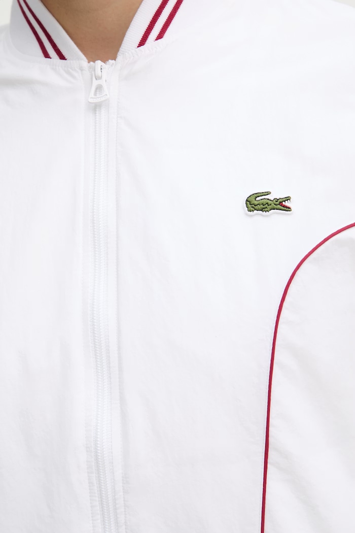 Lacoste яке бомбър мъжко BH2767 бял