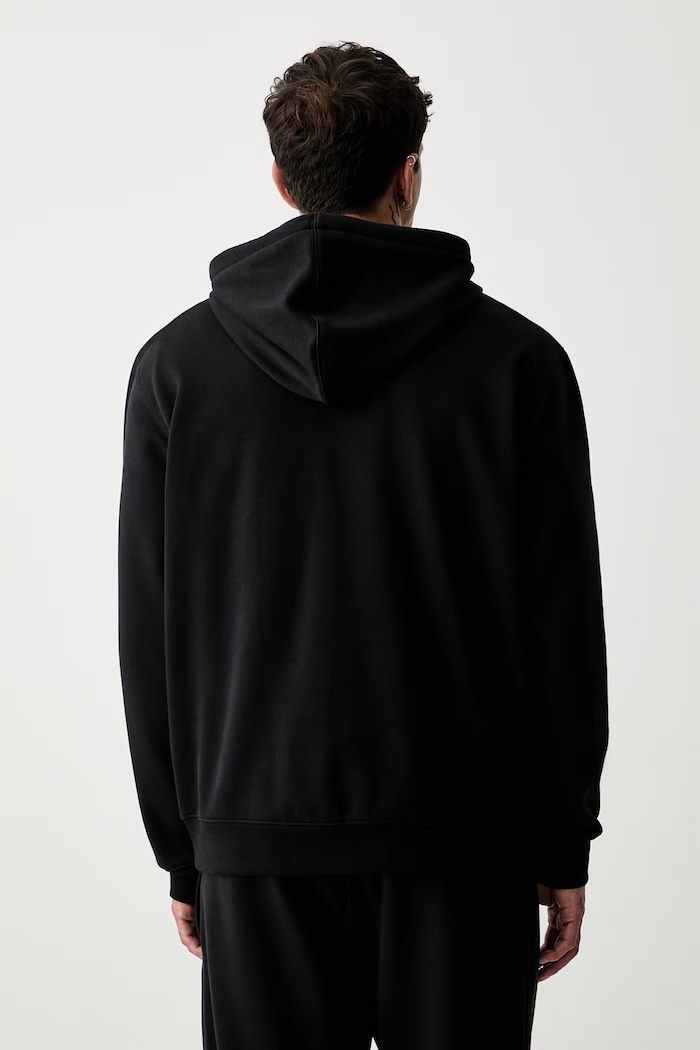 Odzież adidas Originals bluza z kapturem męska z bawełną LF9231 czarny