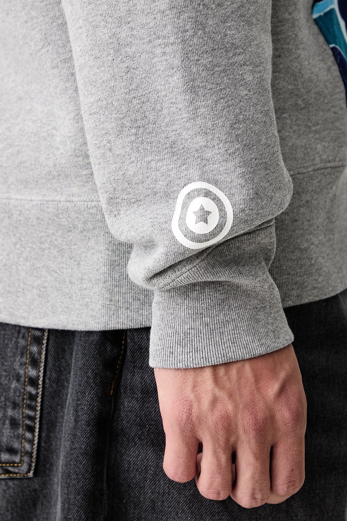 A Bathing Ape Bluza rozpinana z kapturem bawełniana męska 001ZPM301301M