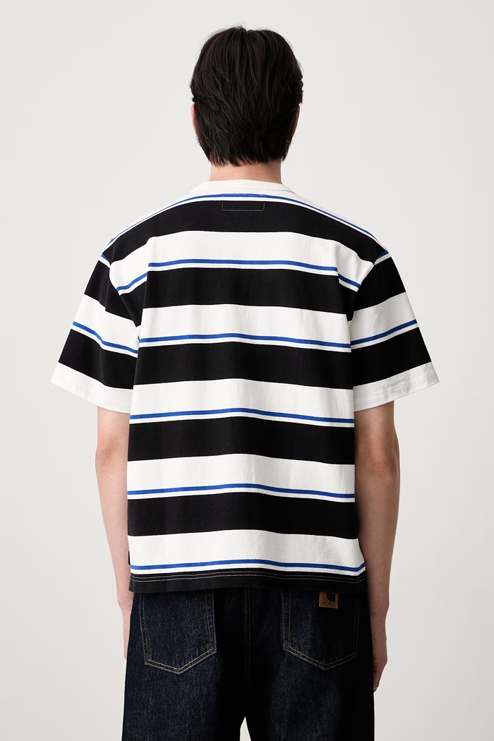 Odzież Neighborhood T-shirt bawełniany męski 261UWNH.CSM13 biały