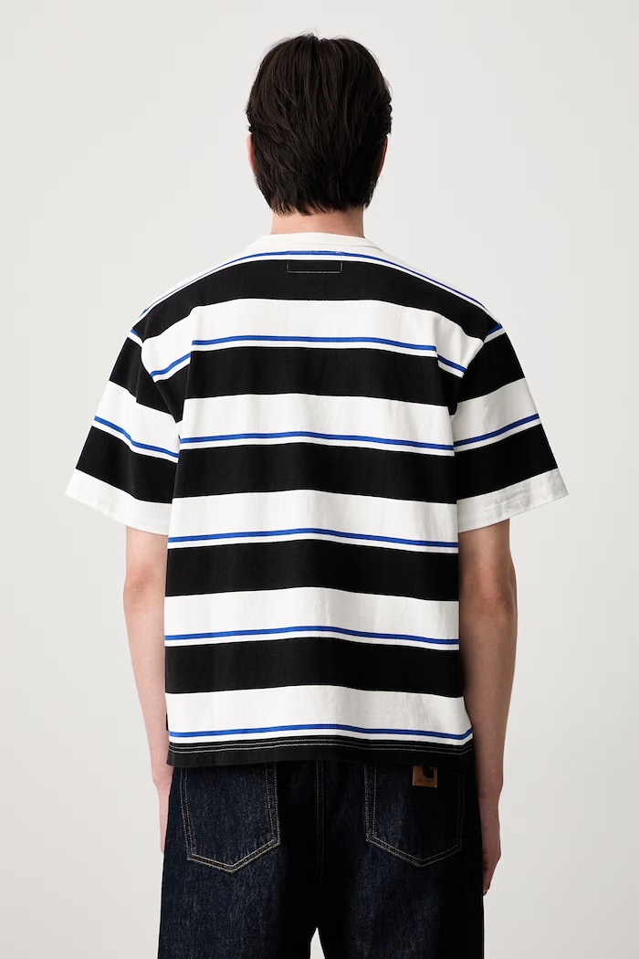 Odzież Neighborhood T-shirt bawełniany męski 261UWNH.CSM13 biały