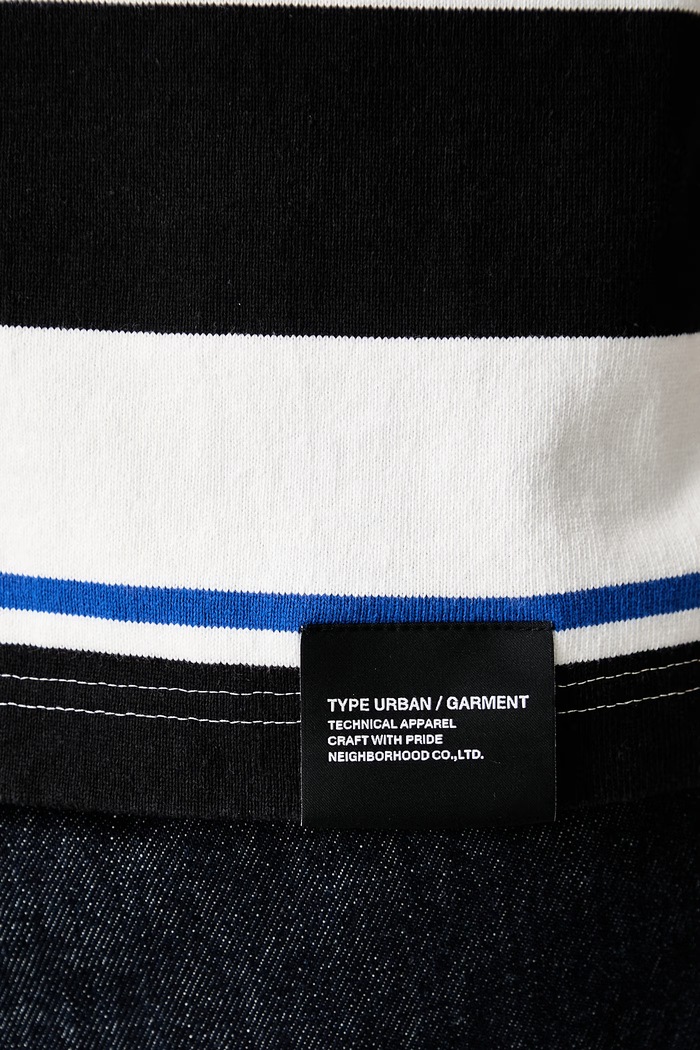 Neighborhood T-shirt bawełniany męski 261UWNH.CSM13 biały