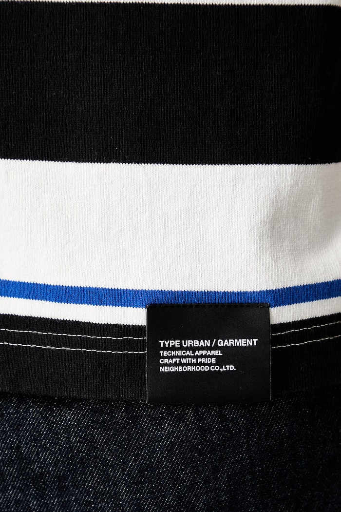 Neighborhood T-shirt bawełniany męski 261UWNH.CSM13 biały