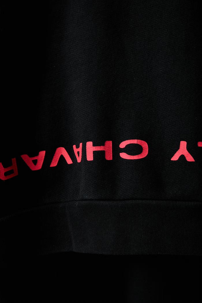 Willy Chavarria WELCOME TO AMERICA hoodie cotton Men's WCJSY0241