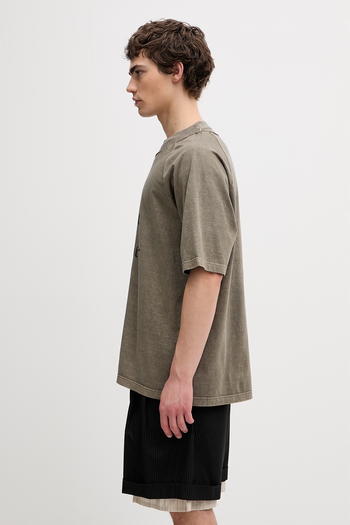 Undercover tricou din bumbac bărbați UP1F4806.1 verde SS26