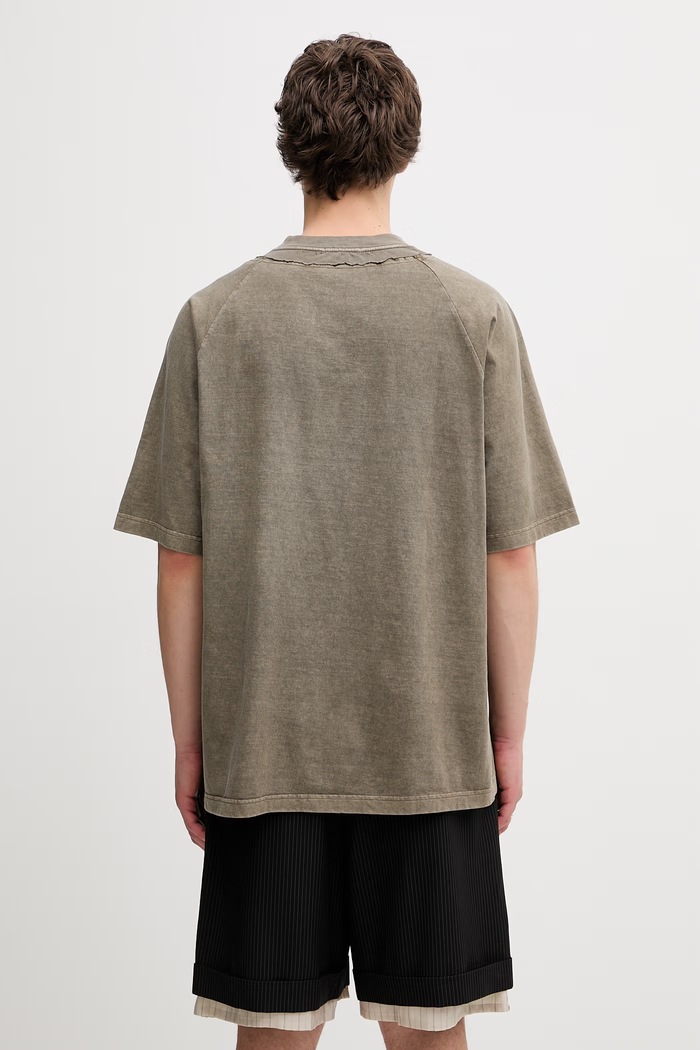 Îmbrăcăminte Undercover tricou din bumbac bărbați UP1F4806.1 verde