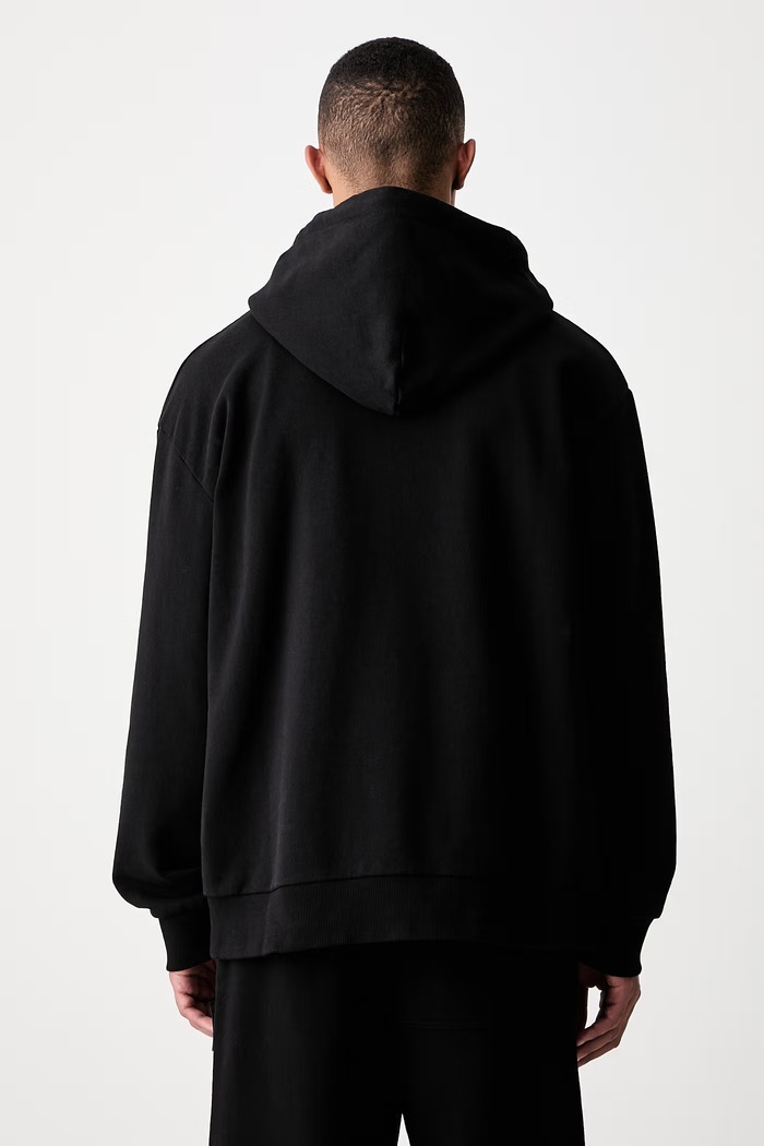 Odzież MM6 Maison Margiela bluza z kapturem męska bawełniana SH2GU0031.M25014 czarny