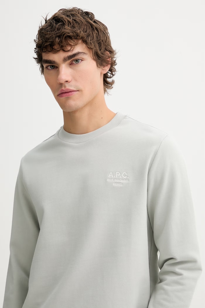 Mikina A.P.C. SWEAT STANDARD RUE MADAME COHGR.M27913