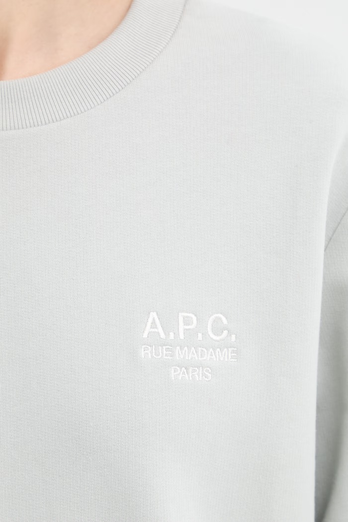 Mikina A.P.C. SWEAT STANDARD RUE MADAME COHGR.M27913