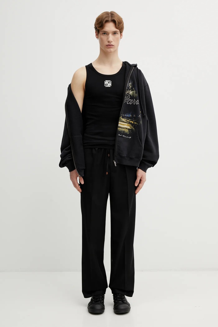 Mikina VETEMENTS Paris Tourist ME76ZU242B