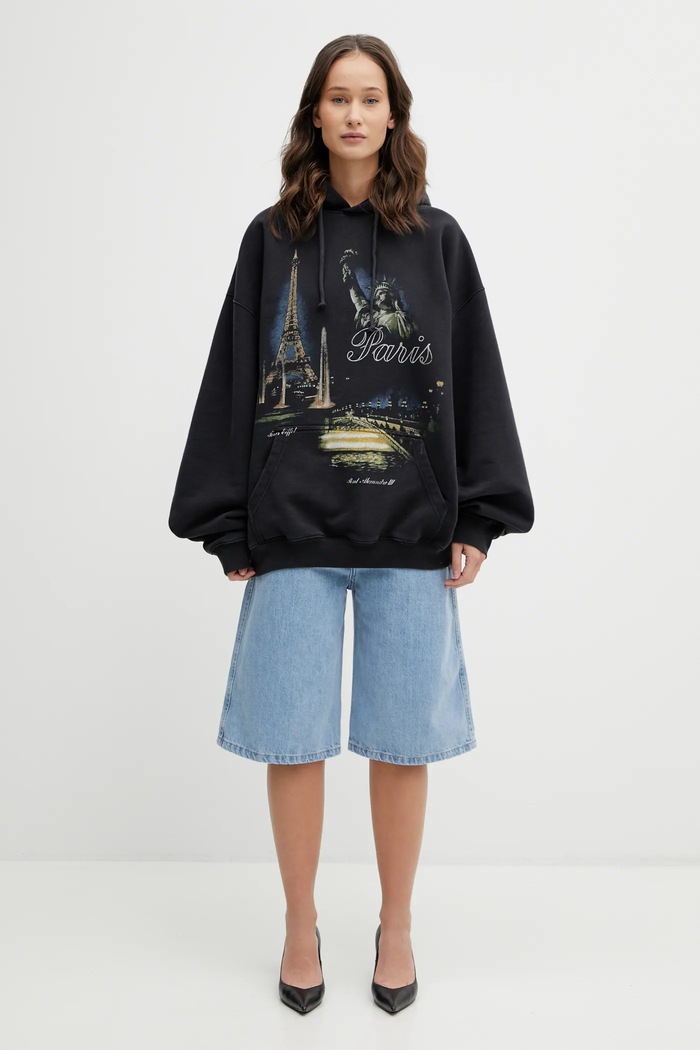VETEMENTS bluza Paris Tourist ME76HD243B
