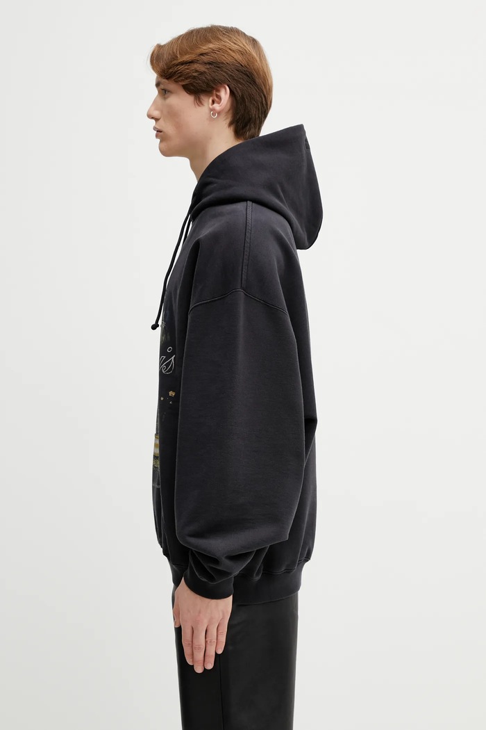 Odzież VETEMENTS bluza Paris Tourist ME76HD243B czarny