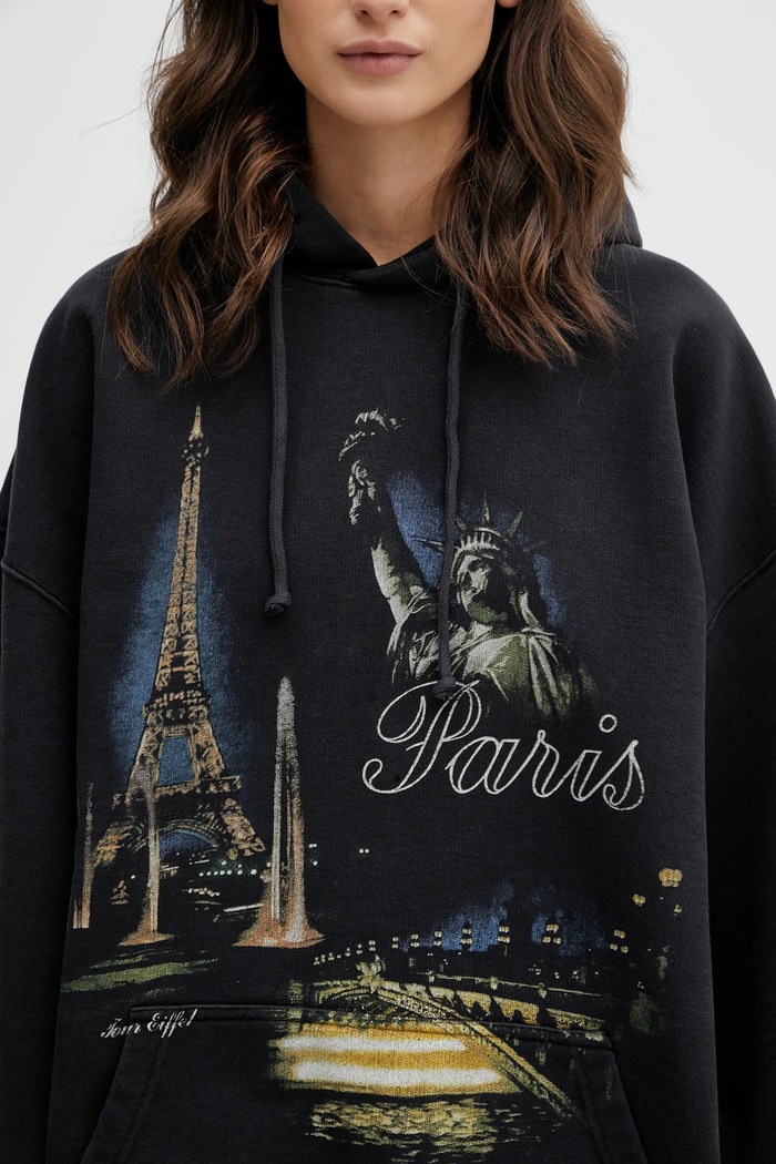 VETEMENTS bluza Paris Tourist ME76HD243B