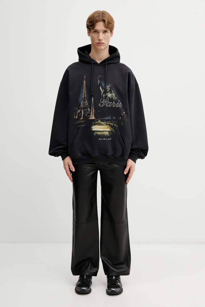 VETEMENTS bluza Paris Tourist ME76HD243B