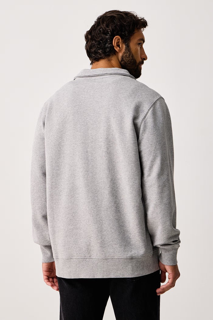 Oblečenie Levi's Mikina bavlnená LSE_ORIGINAL HM 1/4 ZIP 001B9 sivá