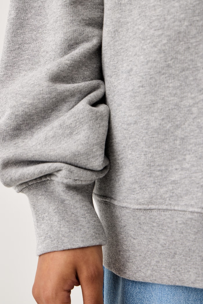Pulover bombažen LSE_ORIGINAL HM 1/4 ZIP Levi's siva 001B9
