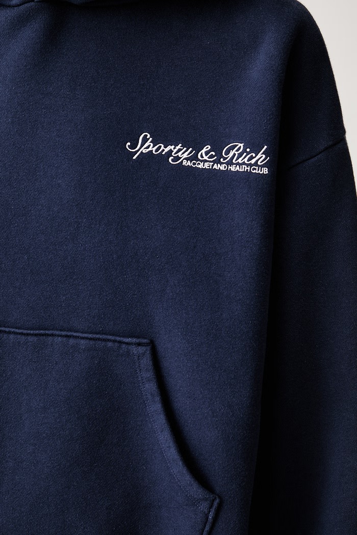 Sporty & Rich Syracuse oversize mikina bavlnená STO9575325BL106