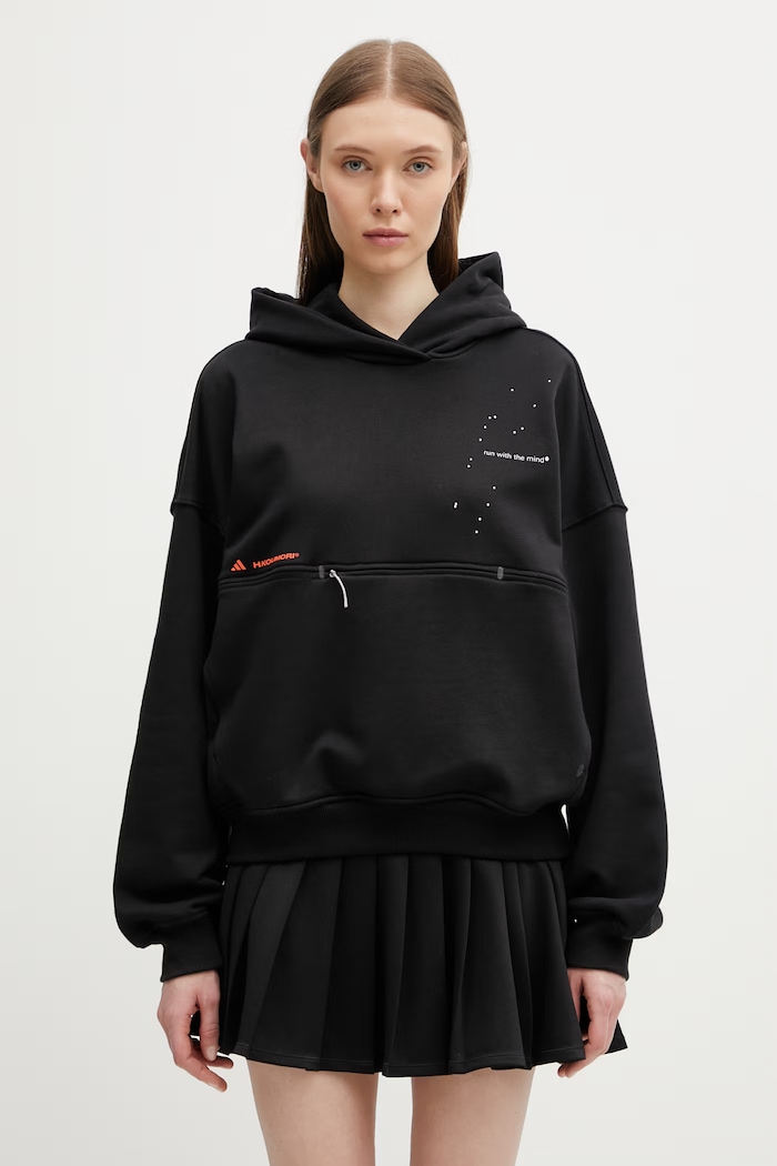 adidas Performance adidas x Koumori bluza z kapturem bawełniana JY4090 czarny SS26