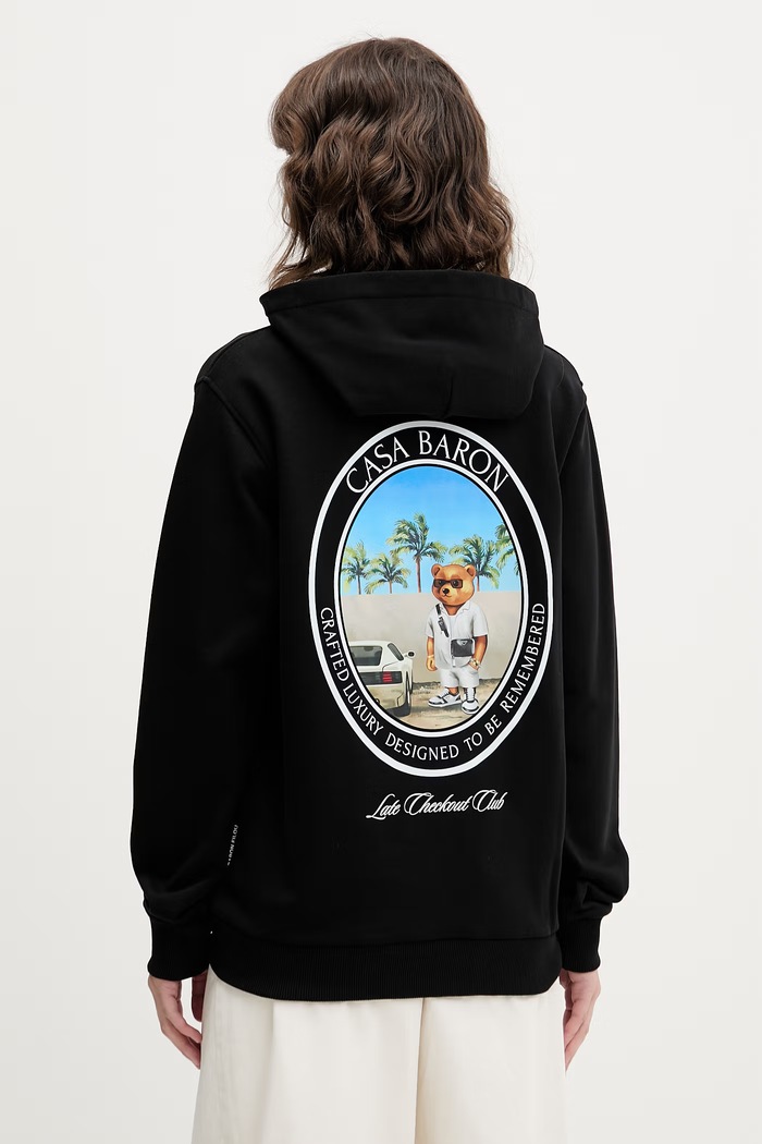 Baron Filou bluza z kapturem bawełniana Filou CLXIX. 000015031 czarny