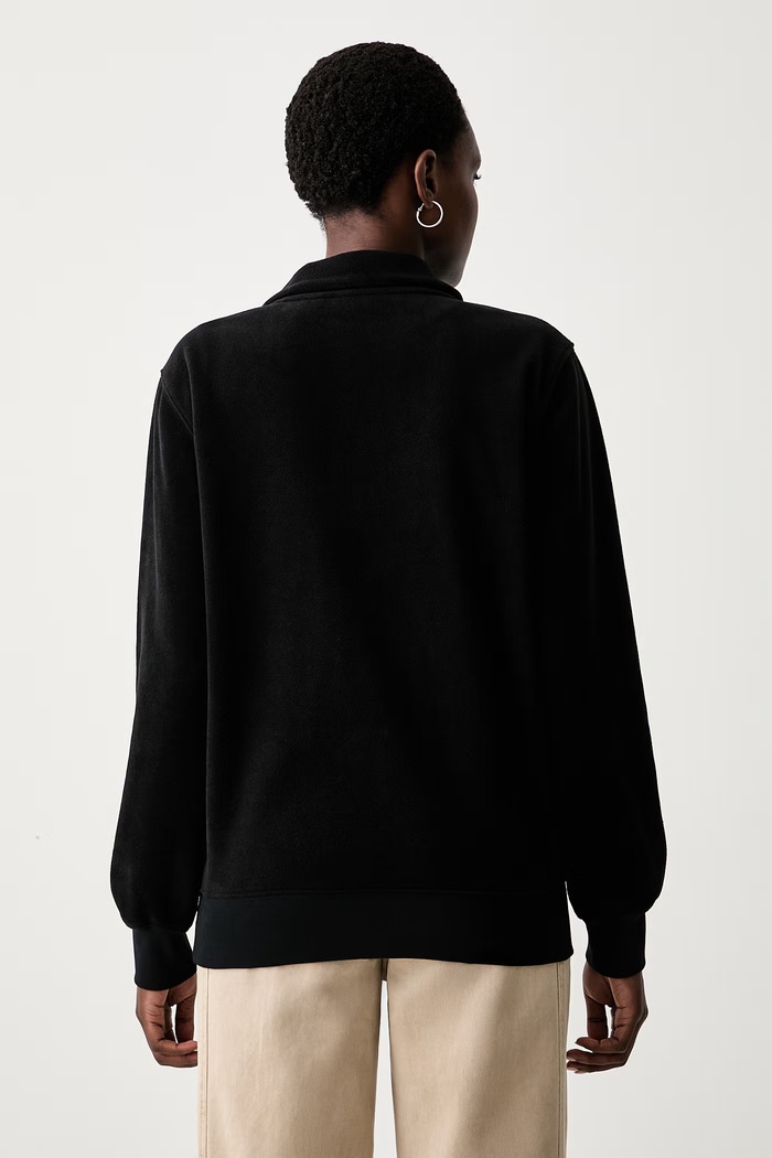 Odzież Levi's bluza polarowa LSE_ORIGINAL HM 1/4 ZIP 001B9.0010 czarny