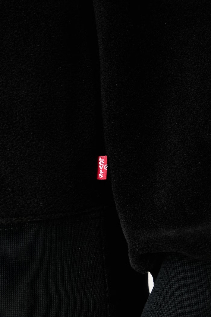 Levi's bluza polarowa LSE_ORIGINAL HM 1/4 ZIP 001B9.0010 czarny