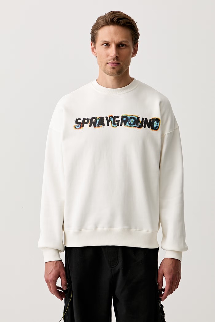 Sprayground bluza bawełniana beżowy SP792GIVO