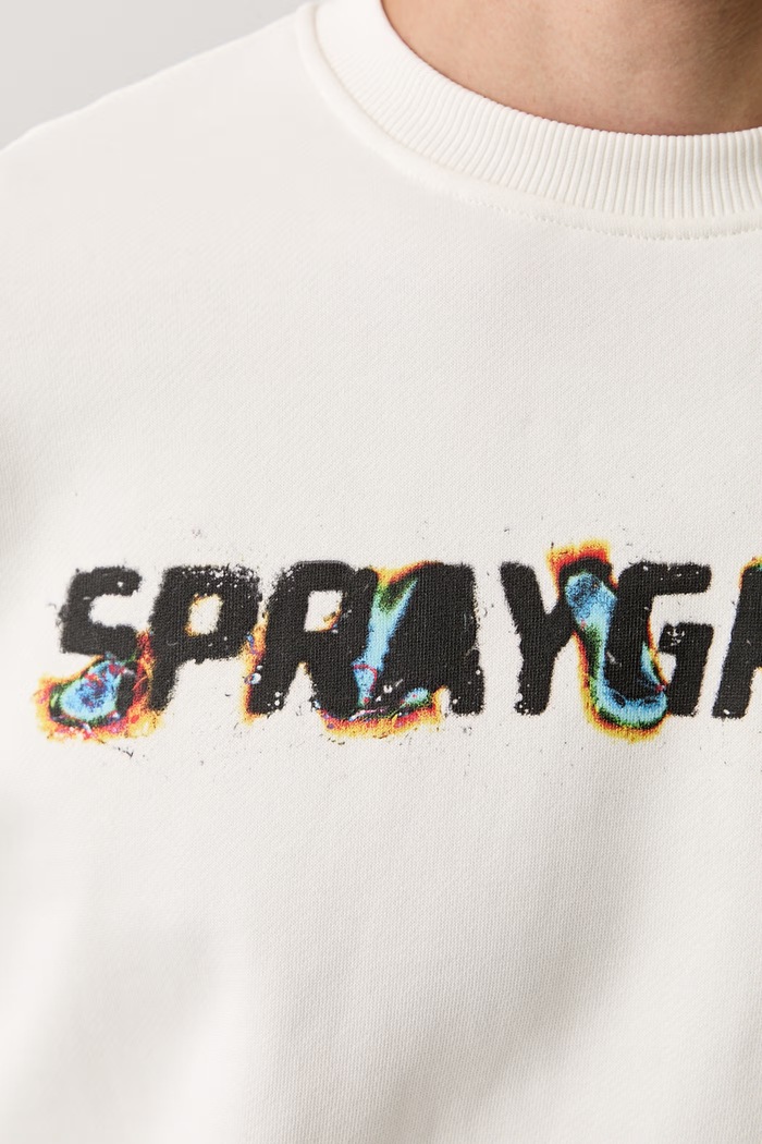 Sprayground bluza bawełniana SP792GIVO beżowy