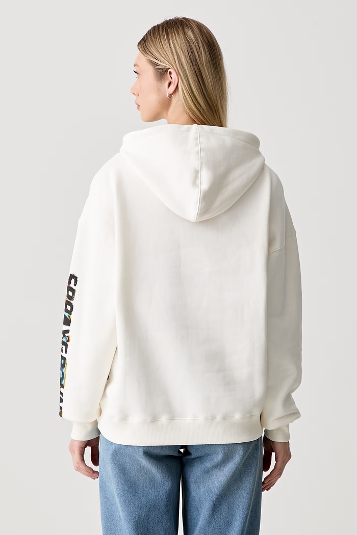 Sprayground bluza z kapturem bawełniana SP791GIVO beżowy