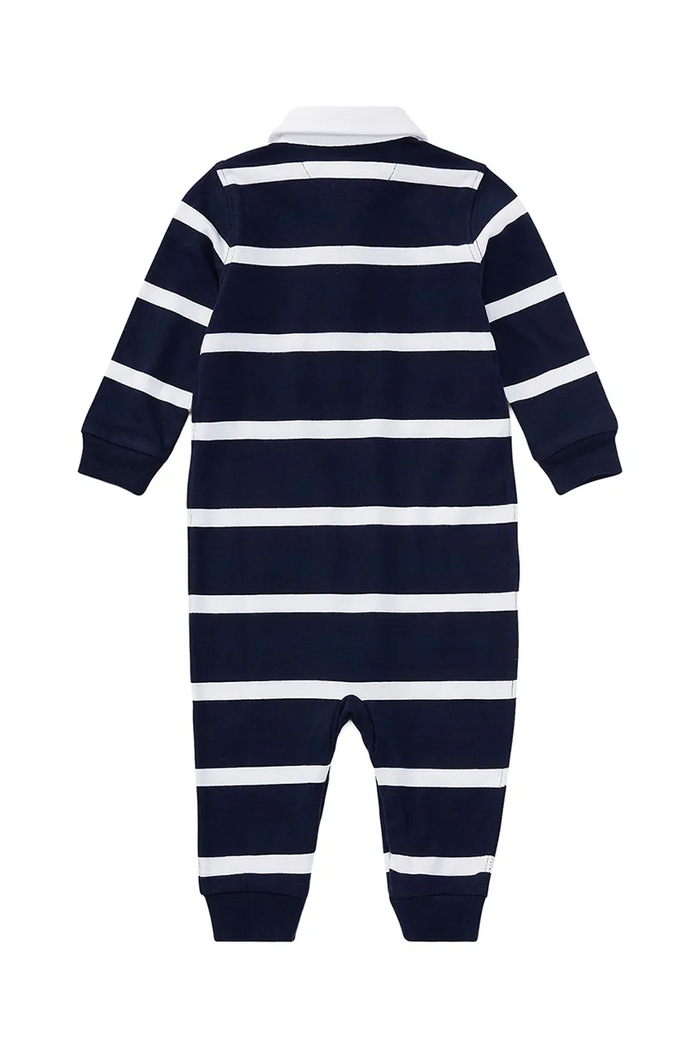 Detský bavlnený overal Polo Ralph Lauren 320512760007 tmavomodrá SS26