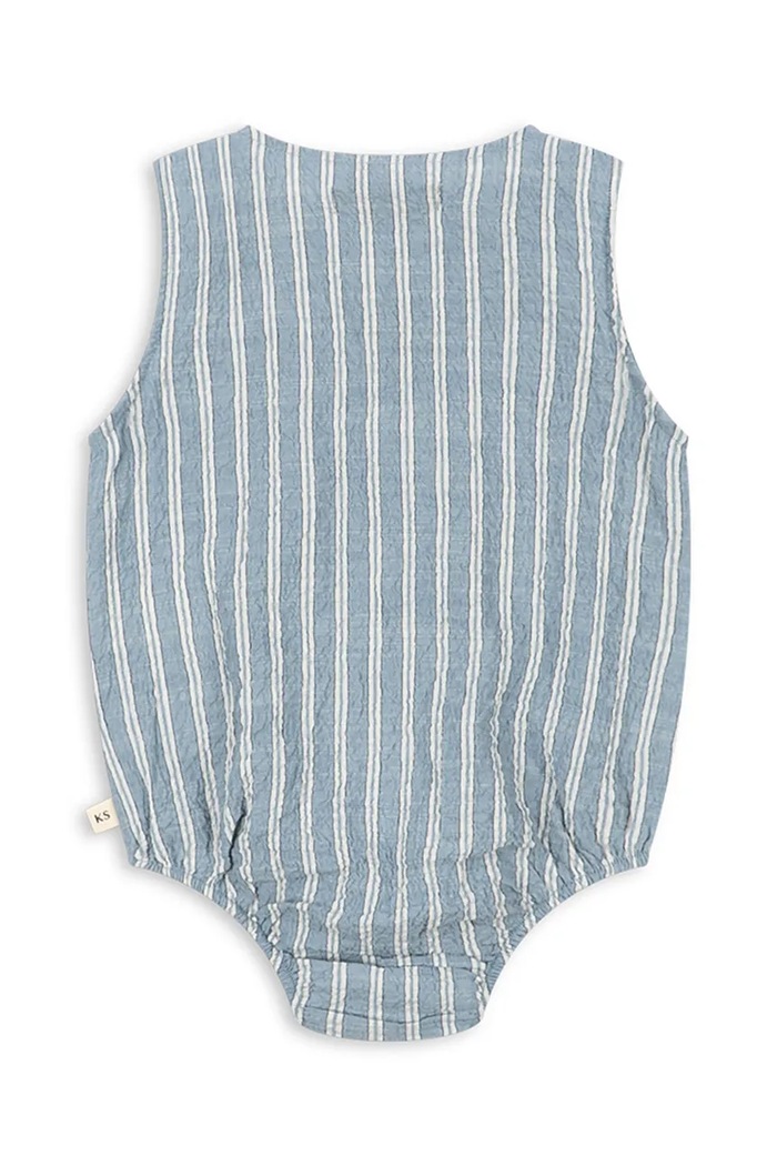 Konges Sløjd body bebe ELLIOT ROMPER GOTS KS104779.PPY2 albastru SS26