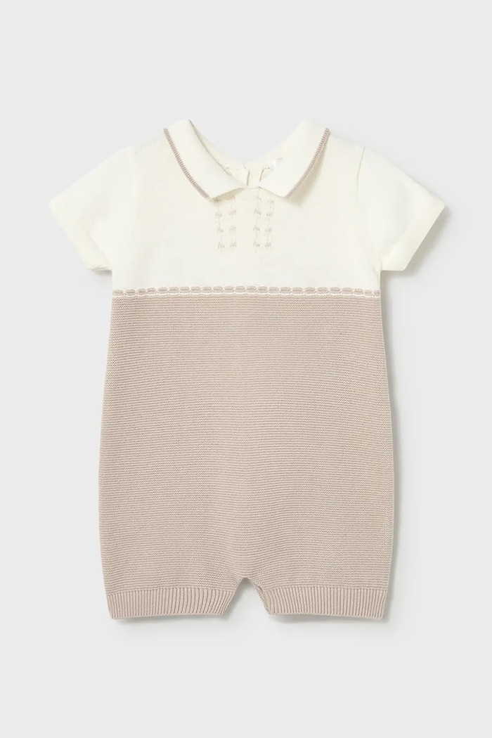 Βρεφικά βαμβακερά φορμάκια Mayoral Newborn μπεζ 1603.1B.Newborn.PPY2