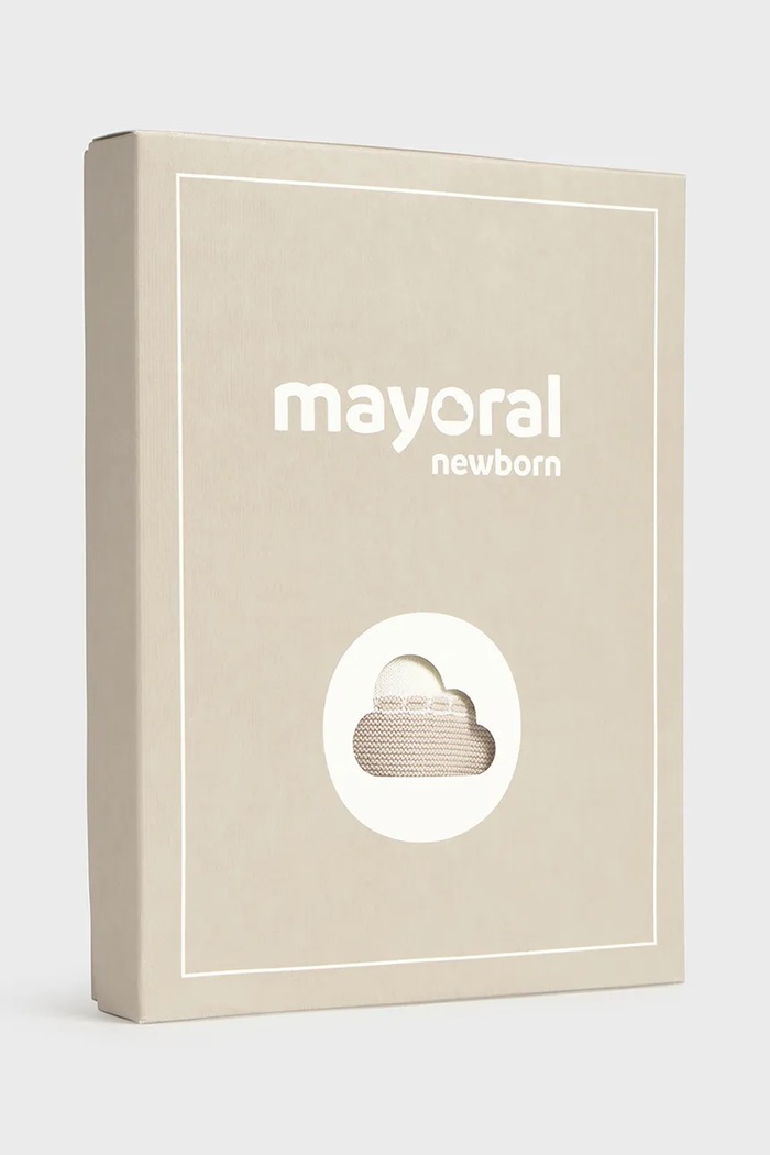 Βρεφικά βαμβακερά φορμάκια Mayoral Newborn μπεζ 1603.1B.Newborn.PPY2