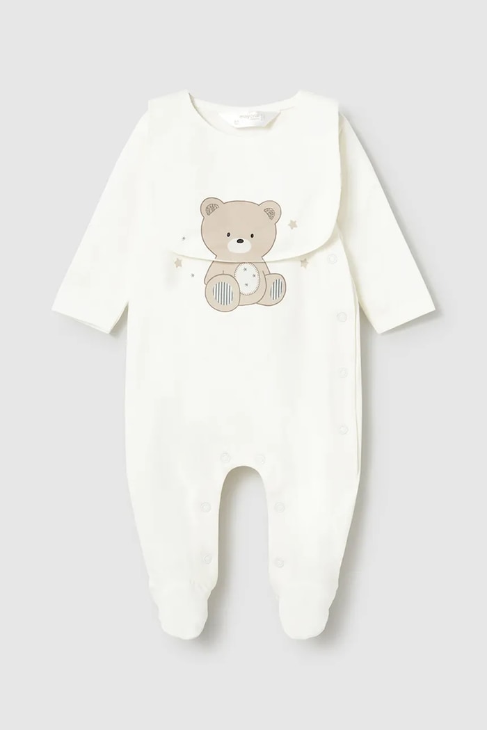 Mayoral Newborn costum bebe alb 1714.1B.Newborn.PPY2