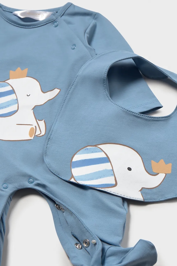 Момче Бебешки ританки Mayoral Newborn 1714.1B.Newborn.PPY2 син