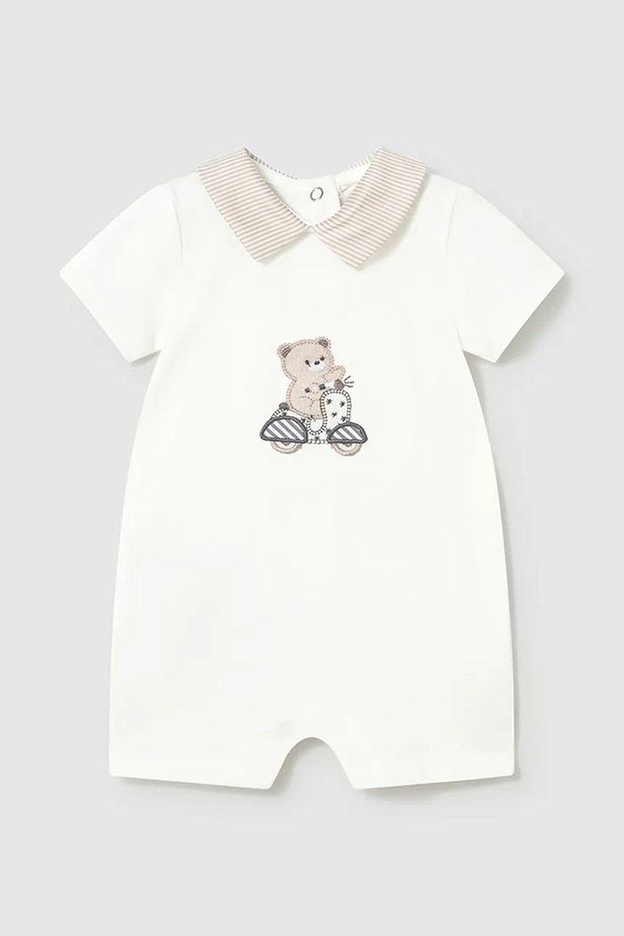 Ромпер для младенцев Mayoral Newborn 2 шт 1715.1B.Newborn.PPY2 бежевый SS26