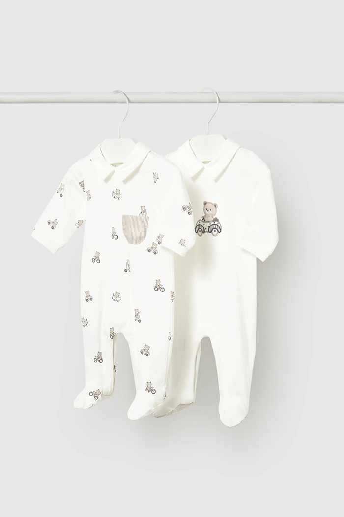 Dupačky pre bábätká Mayoral Newborn 2-pak 2-pak béžová 1716.1B.Newborn.PPY2