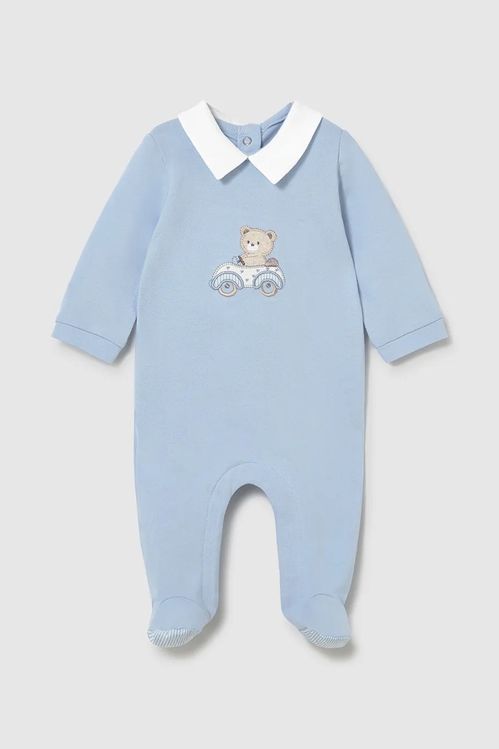 Φόρμες μωρού Mayoral Newborn 2-pack 1716.1B.Newborn.PPY2 μπλε SS26
