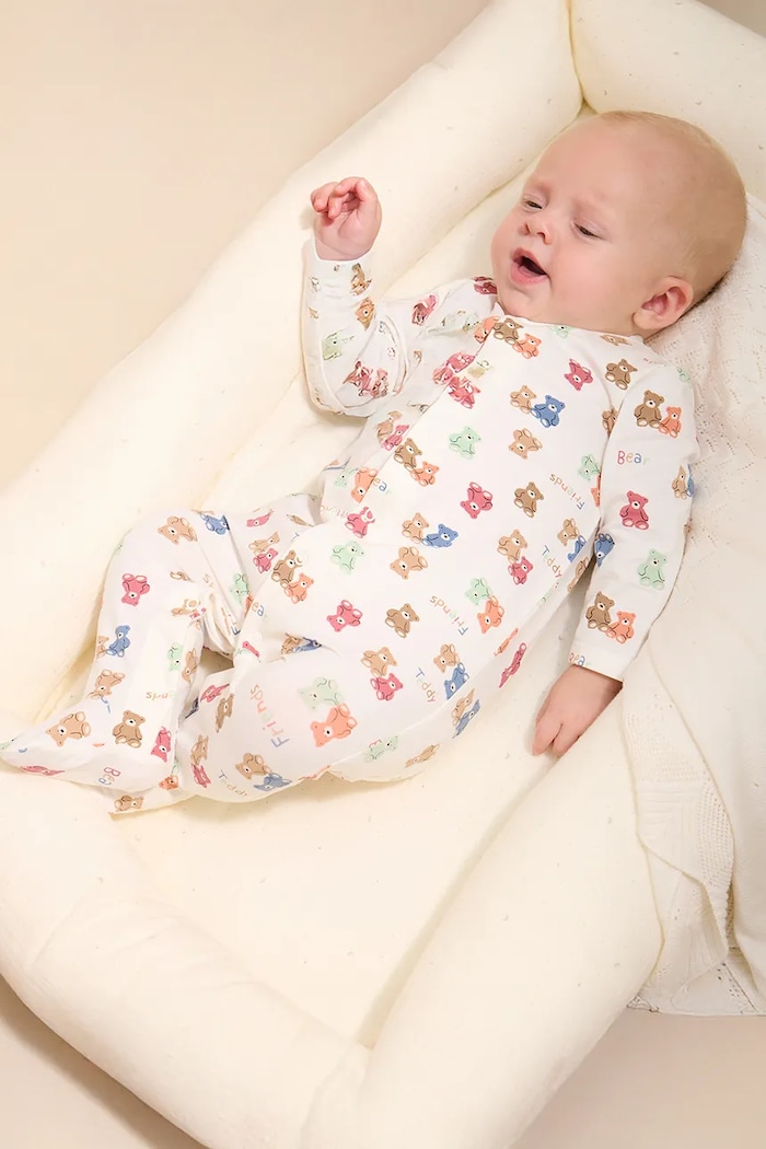 Mayoral Newborn costum bebe 2-pack 2-pack alb 1720.1G.Newborn.PPY2
