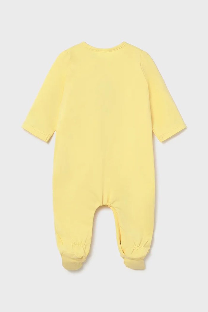 Chłopiec Mayoral Newborn śpioszki niemowlęce 2-pack 1720.1G.Newborn.PPY2 żółty