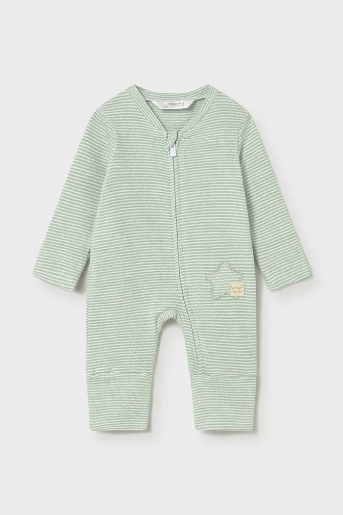 Pamučni kombinezon za bebe Mayoral Newborn zelena 1722.1H.Newborn.PPY2